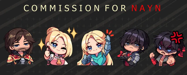 Emote commission example 2